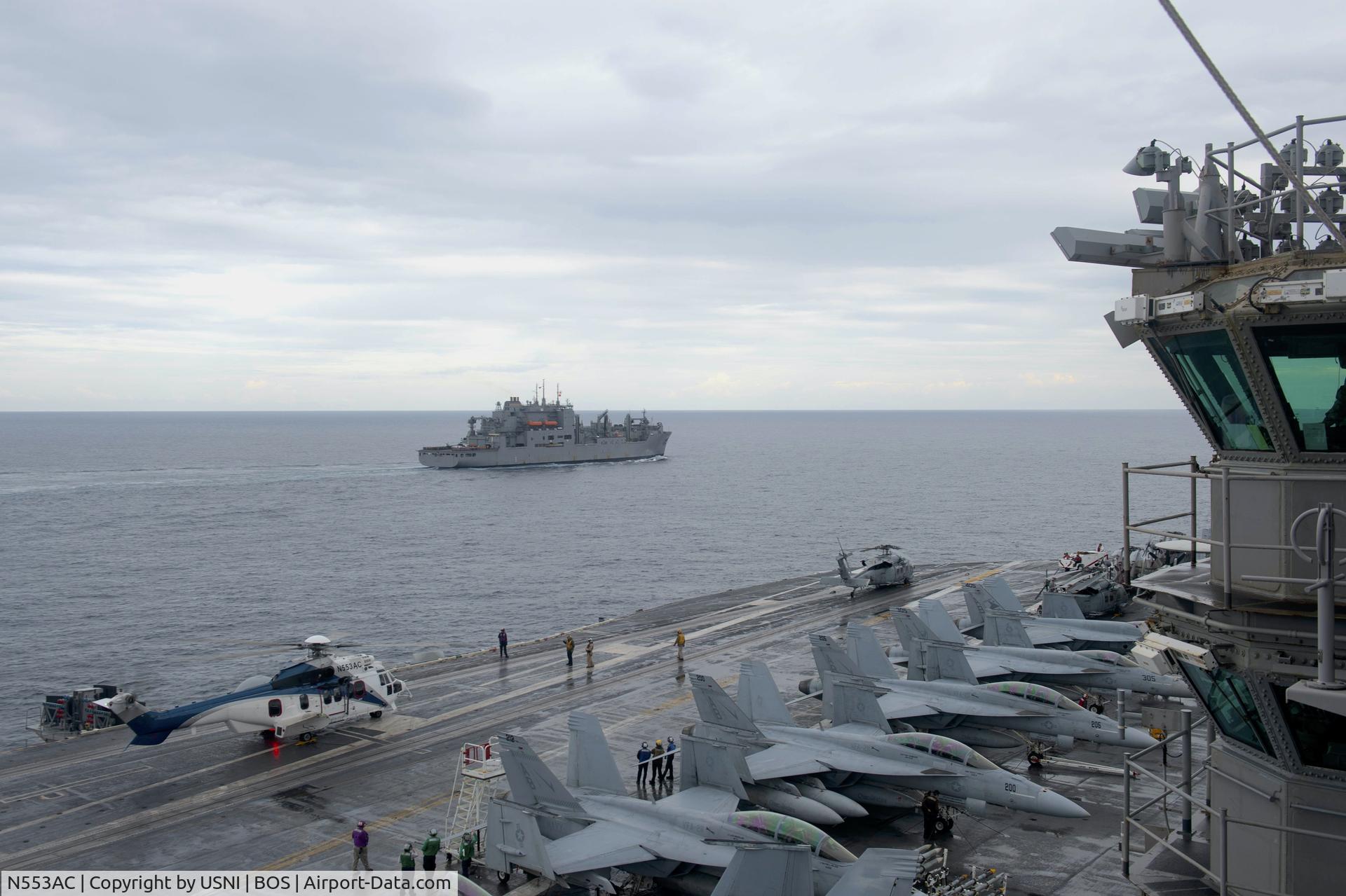 N553AC, 2014 Airbus Helicopters EC-225LP Super Puma C/N 2913, CVN75 Truman