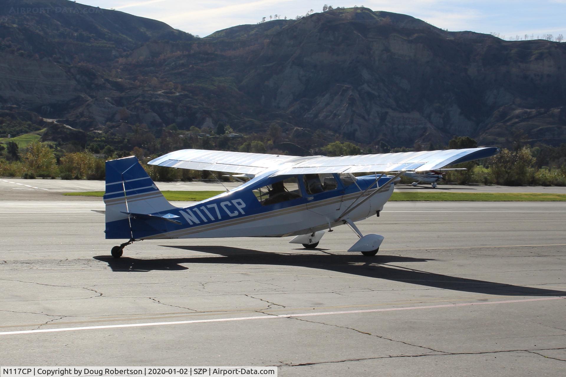 N117CP, American Champion 7GCBC Citabria C/N 1275-99, 1999 American CHAMPION 7GCBC CITABRIA, Lycoming O-320 150 Hp, taxi to Rwy 04