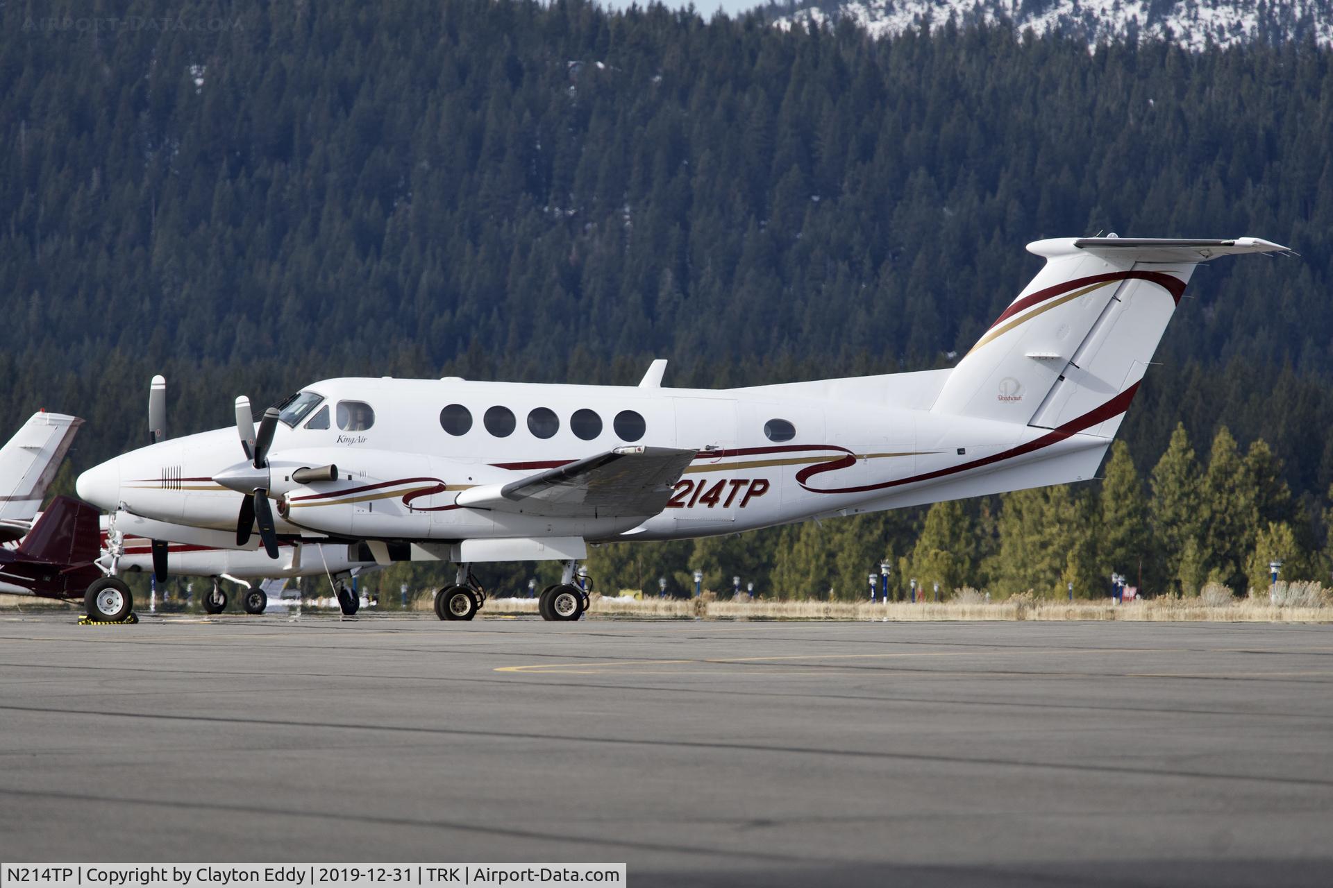 N214TP, 2004 Raytheon B200 King Air C/N BB-1855, Truckee Airport California 2019.