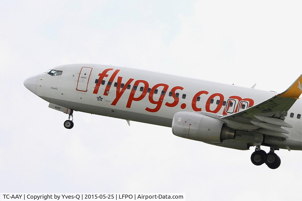TC-AAY, 2010 Boeing 737-82R C/N 40874, Boeing 737-82R, Take off rwy 24, Paris-Orly Airport (LFPO-ORY)
