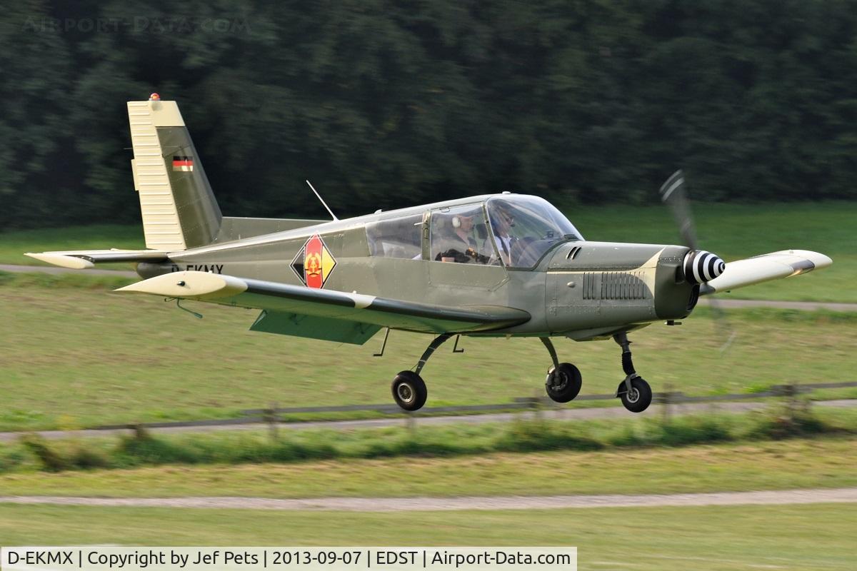 D-EKMX, Zlin Z-43 C/N 0025, At Hahnweide 2013.  Ex LSK-19.