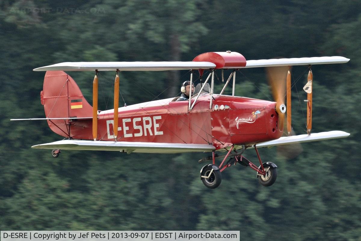 D-ESRE, 1993 Ehmann RE-4 Grasmücke C/N 01, Built by Rolf Ehmann in late 1980's. At Hahnweide 2013.