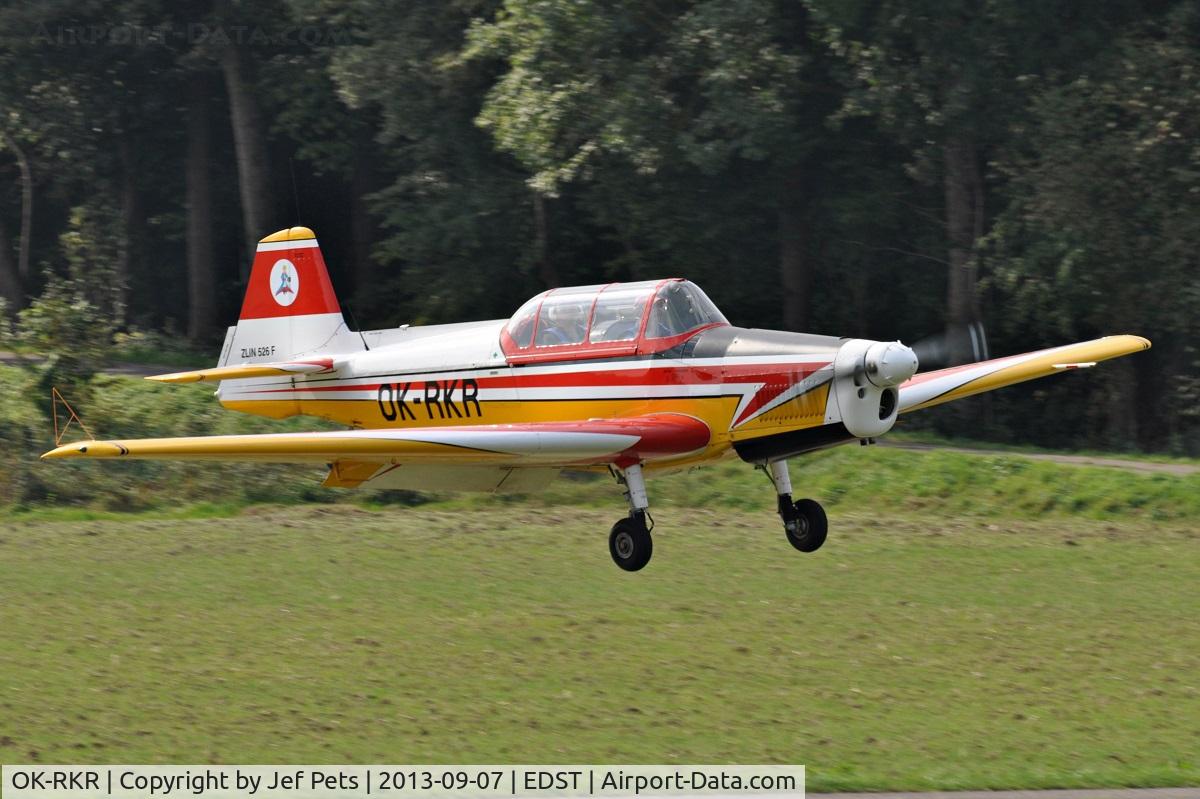 OK-RKR, 1972 Zlin Z-526F Trener Master C/N 1232, At Hahnweide.  OK-RKR crashed at Kromeriz Airfield LKKM on 2014-07-19.