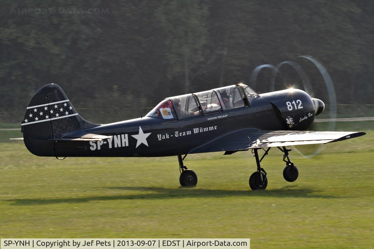 SP-YNH, Bacau Yak-52 C/N 822812, At Hahnweide 2013.