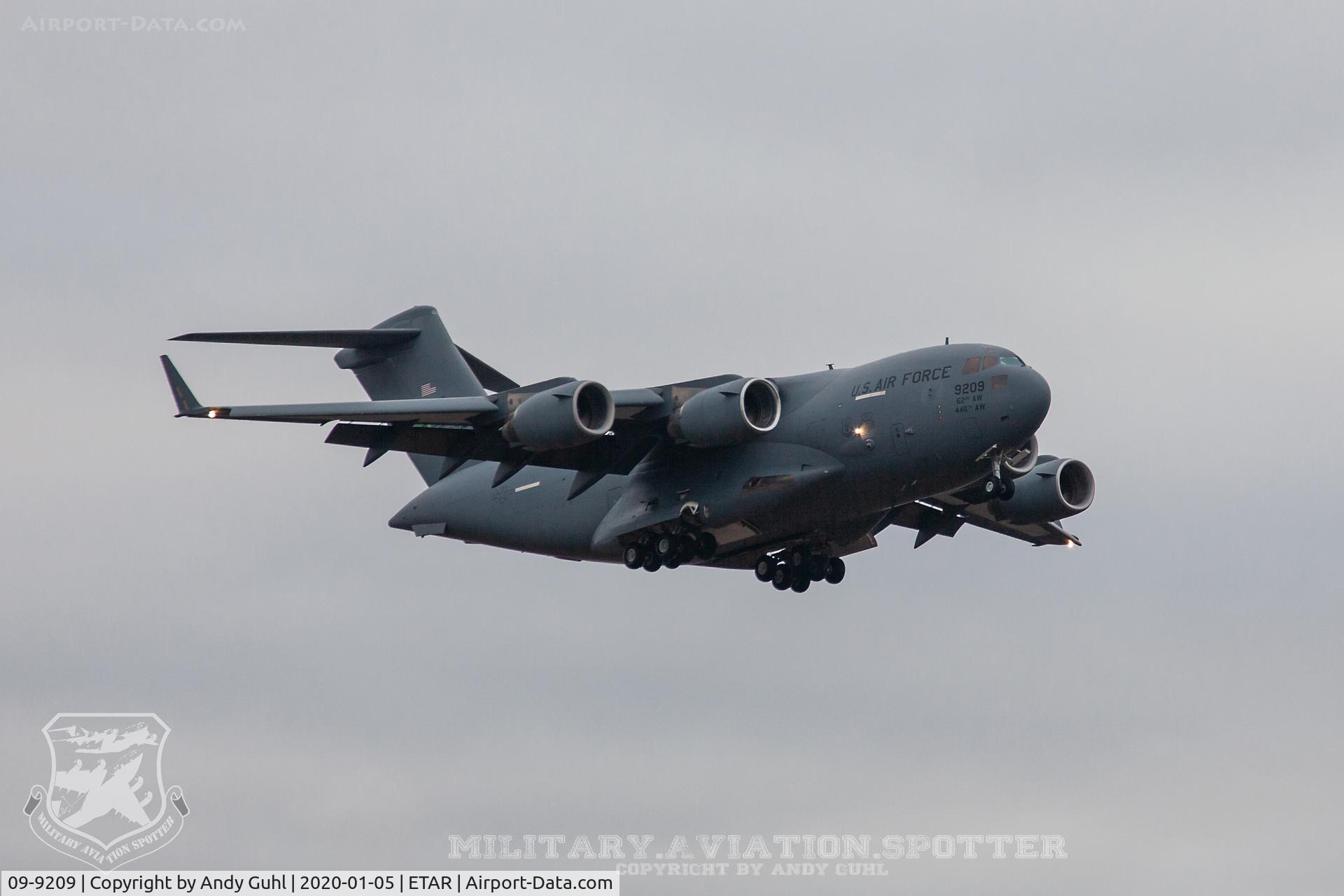 09-9209, 2009 Boeing C-17A Globemaster III C/N P-209, Moose