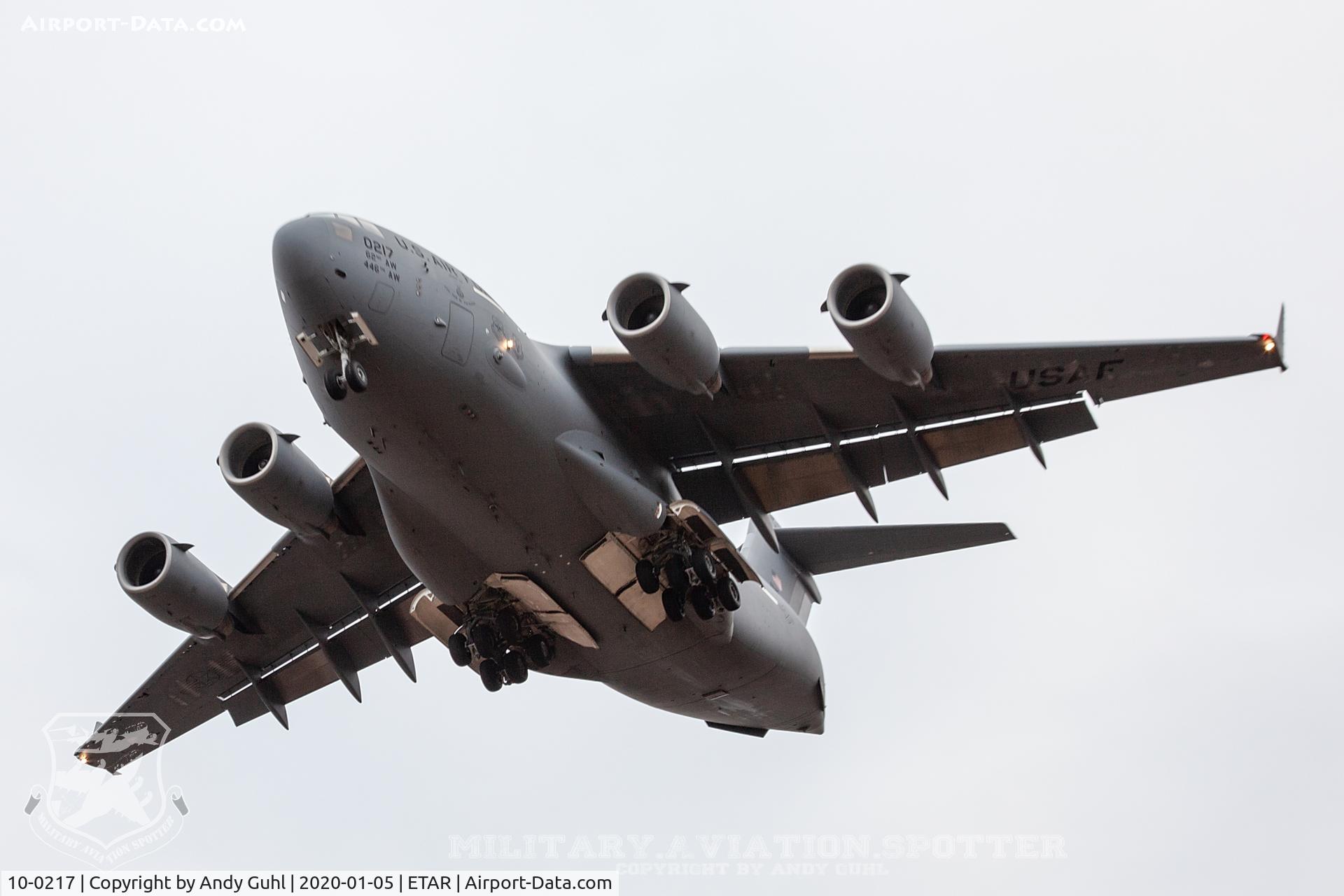 10-0217, Boeing C-17A Globemaster III C/N P-217, C-17A Globemaster III