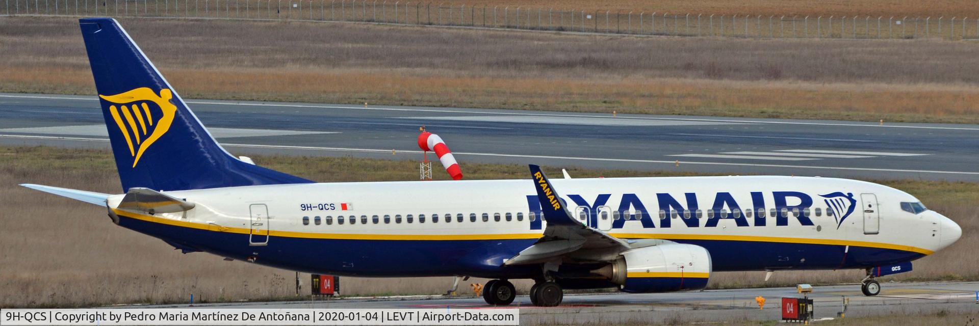 9H-QCS, 2016 Boeing 737-8AS C/N 44744, Aeropuerto de Foronda - Vitoria-Gasteiz - Euskadi - España