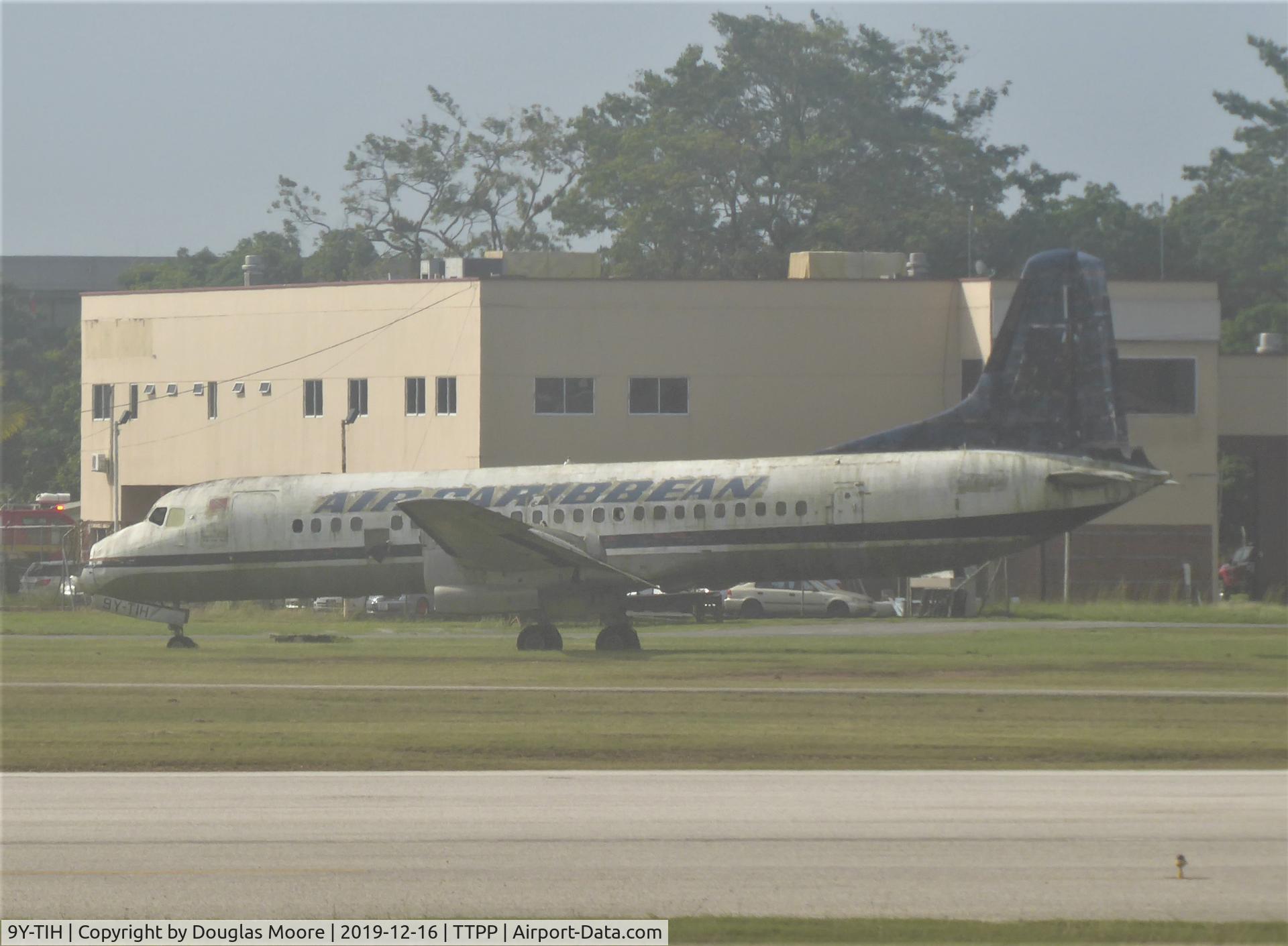 9Y-TIH, 1968 NAMC YS-11A-500 C/N 2064, Piarco  Airport neglected state