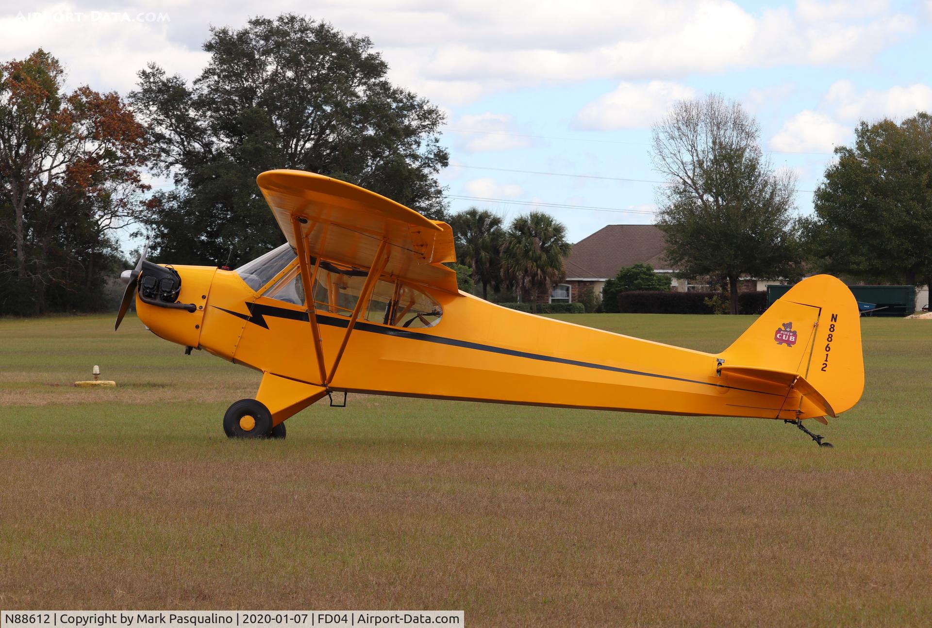 N88612, Piper J3C-65 Cub C/N 16240, Piper J3C-65