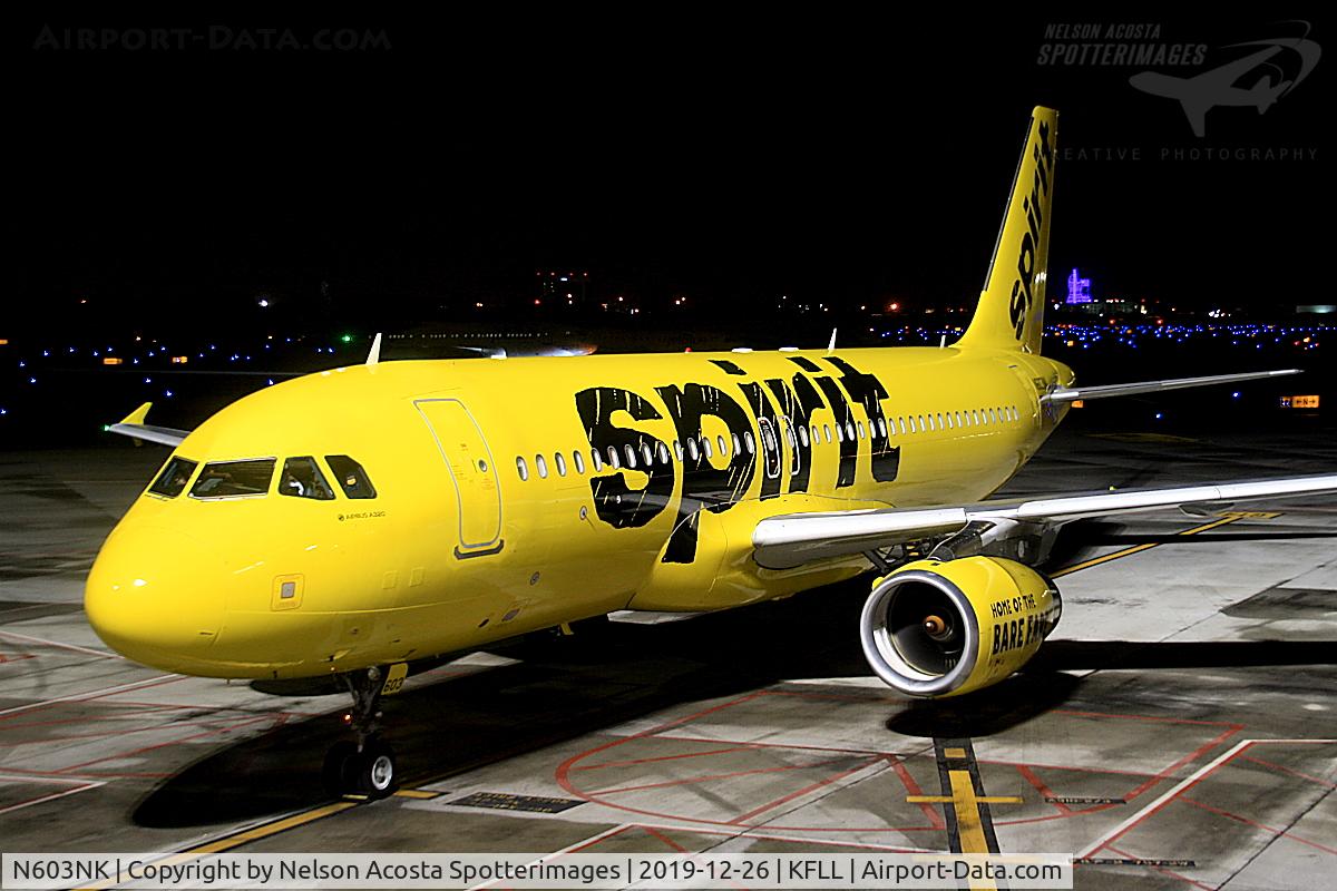 N603NK, 2010 Airbus A320-232 C/N 4321, NK 980 FLL > CLT   12/26/2019
