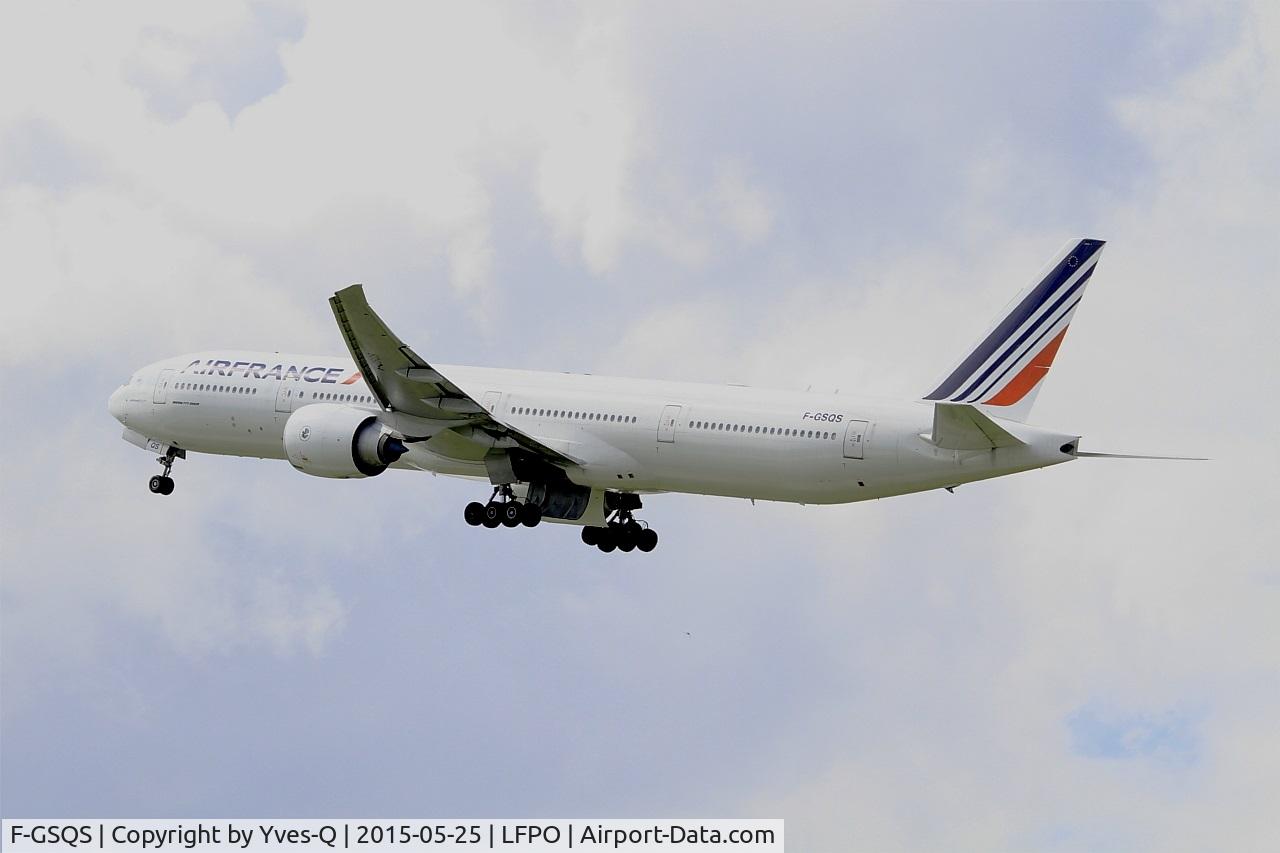 F-GSQS, 2007 Boeing 777-328/ER C/N 32962, Boeing 777-328 (ER), Take off rwy 24, Paris-Orly Airport (LFPO-ORY)