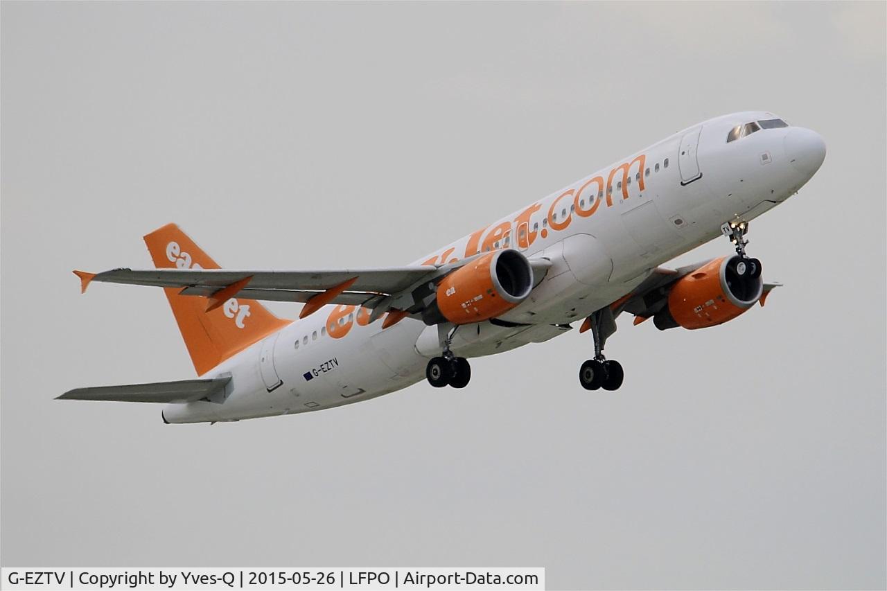 G-EZTV, 2010 Airbus A320-214 C/N 4234, Airbus A320-214, Take off Rwy 08, Paris-Orly Airport (LFPO-ORY)