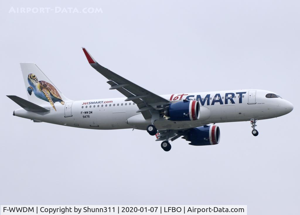 F-WWDM, 2019 Airbus A320-271N C/N 9476, C/n 9476 - To be CC-AWO 'Tortuga Verde'