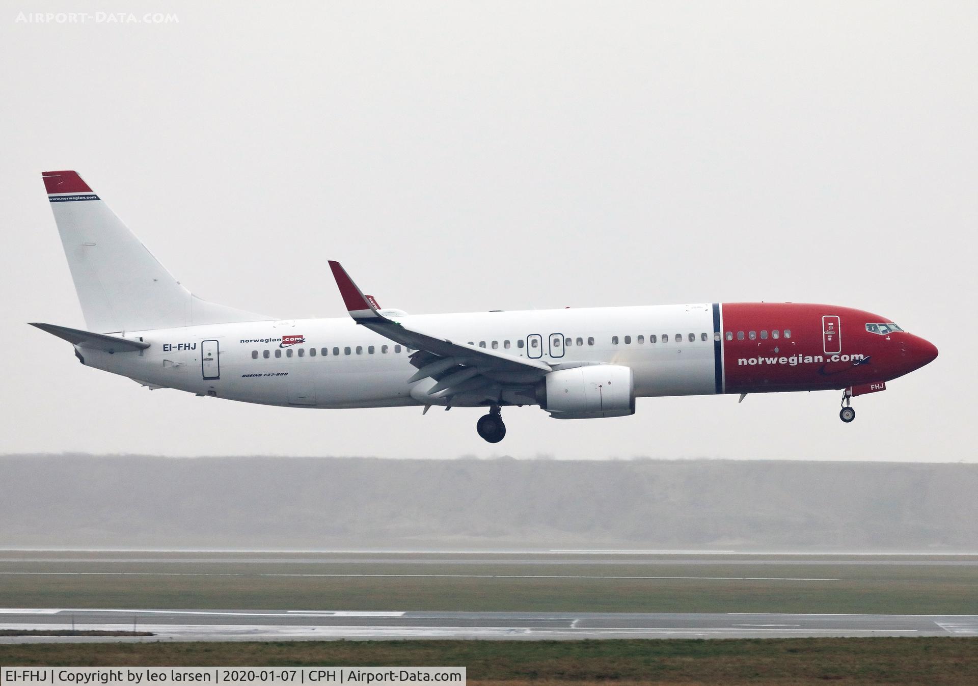 EI-FHJ, 2015 Boeing 737-8JP C/N 42069, Copenhagen 7.1.2020