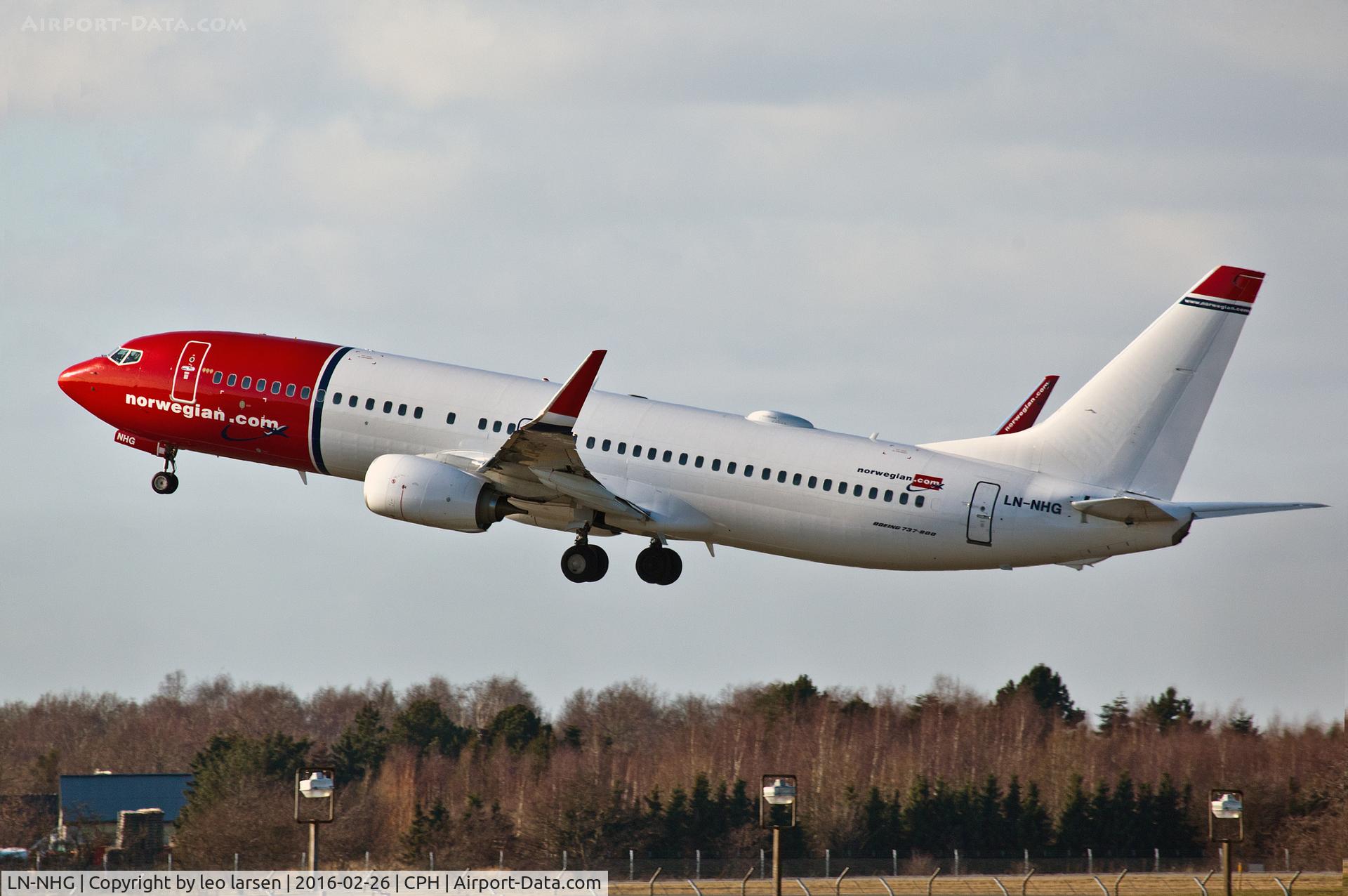 LN-NHG, 2015 Boeing 737-8JP C/N 41139, Copenhagen 26.2.2016