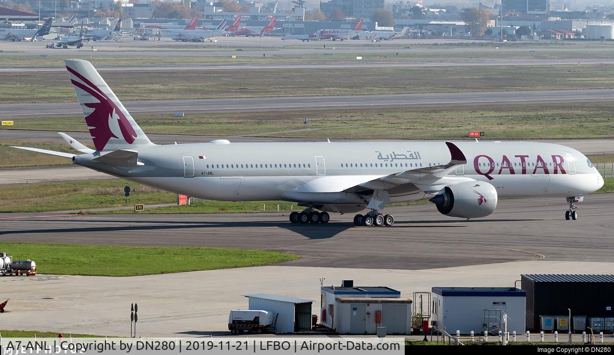 A7-ANL, 2019 Airbus A350-1041 C/N 346, A350 1041