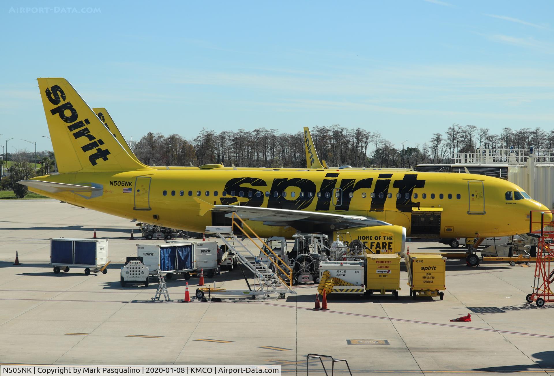 N505NK, 2005 Airbus A319-132 C/N 2485, Airbus A319-132