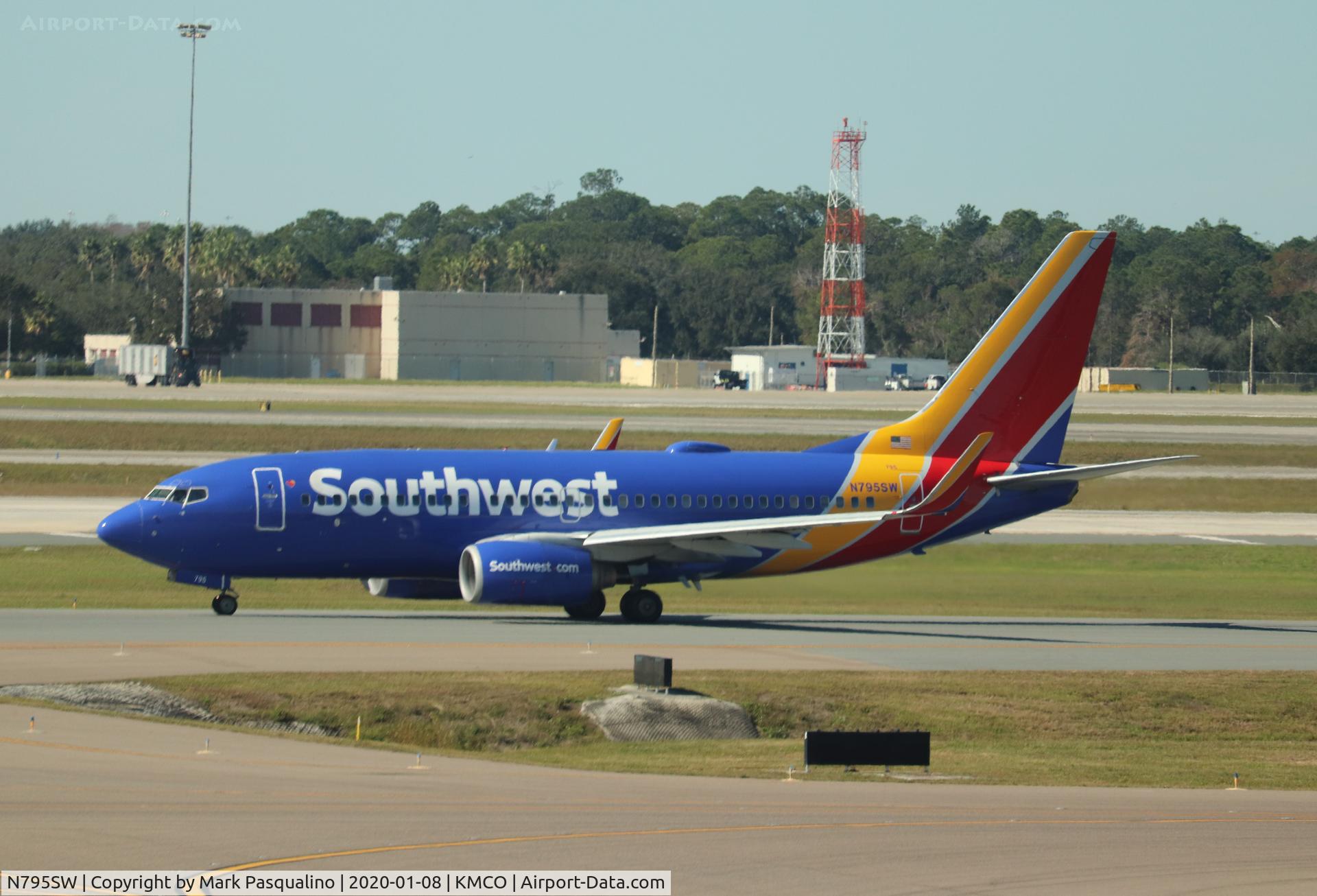 N795SW, 2001 Boeing 737-7H4 C/N 30606, Boeing 737-7H4