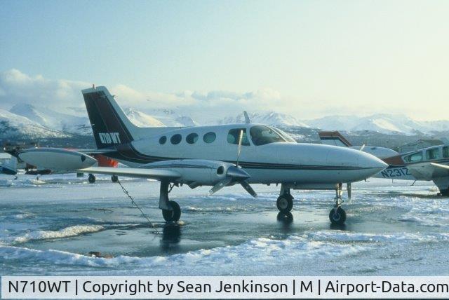 N710WT, Cessna 402A C/N 402A-0094, Cessna 402a Anchorage Alaska 1990