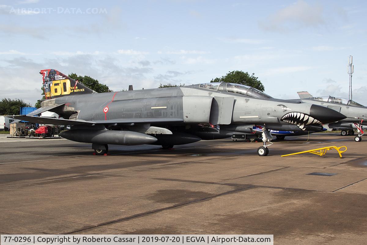 77-0296, 1977 McDonnell Douglas F-4E-65-MC (2020) Phantom C/N 5009, RIAT19