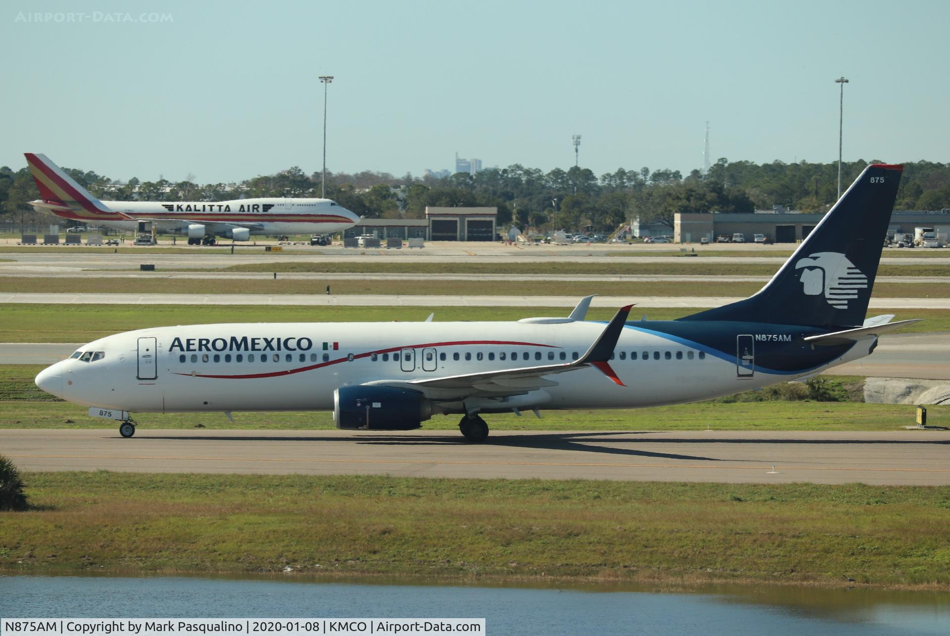 N875AM, 2014 Boeing 737-852 C/N 36705, Boeing 737-852