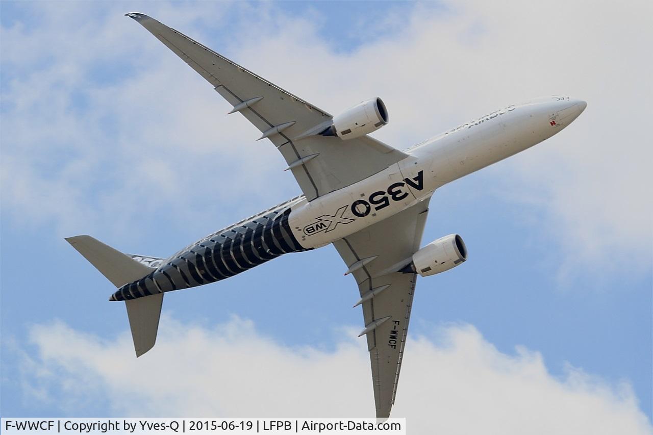 F-WWCF, 2013 Airbus A350-941 C/N 002, Airbus A350-941, On display, Paris-Le Bourget (LFPB-LBG) Air show 2015