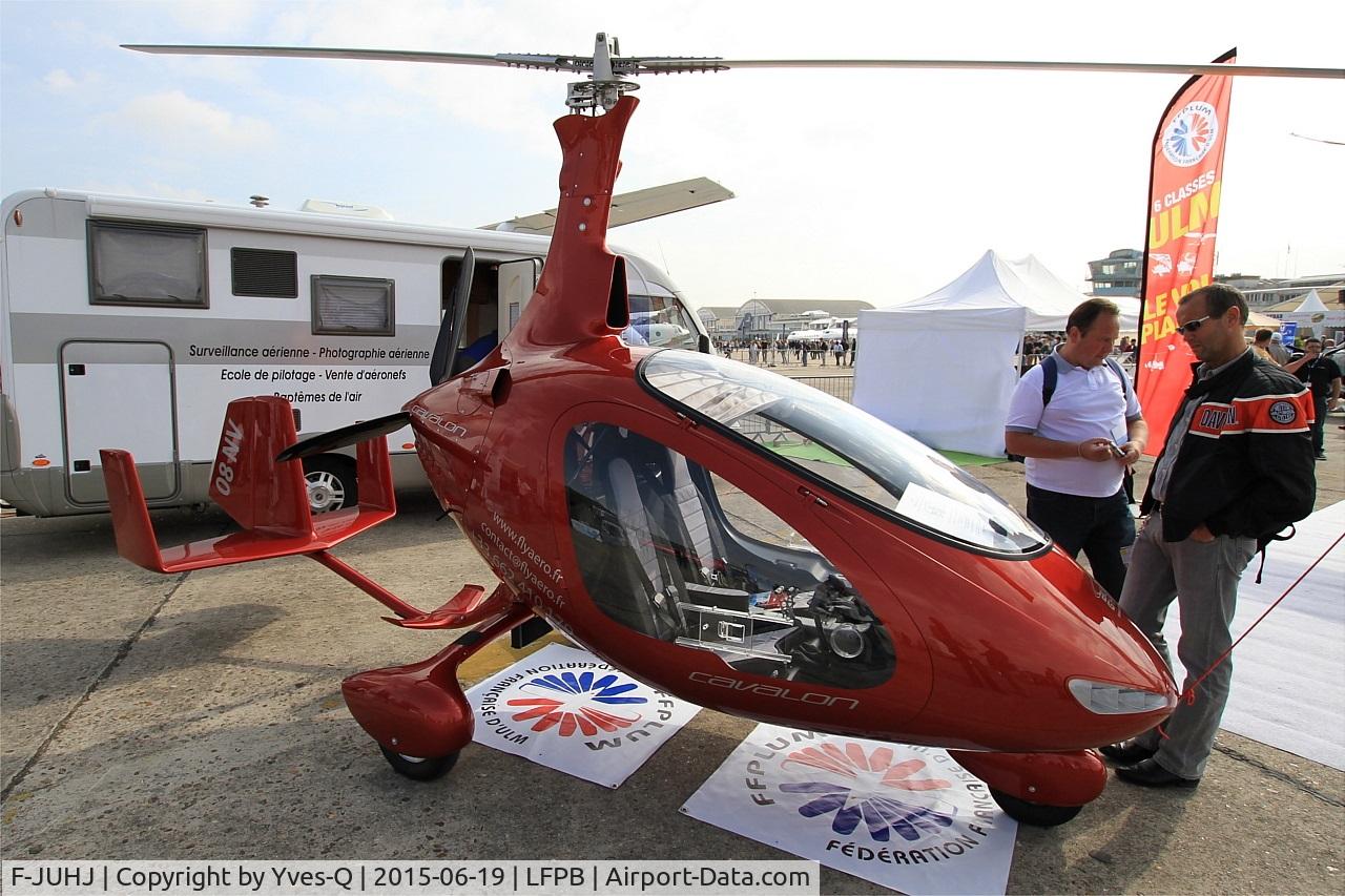 F-JUHJ, AutoGyro Europe Cavalon C/N V00206, AutoGyro Europe Cavalon, Static display, Paris-Le Bourget (LFPB-LBG) Air show 2015