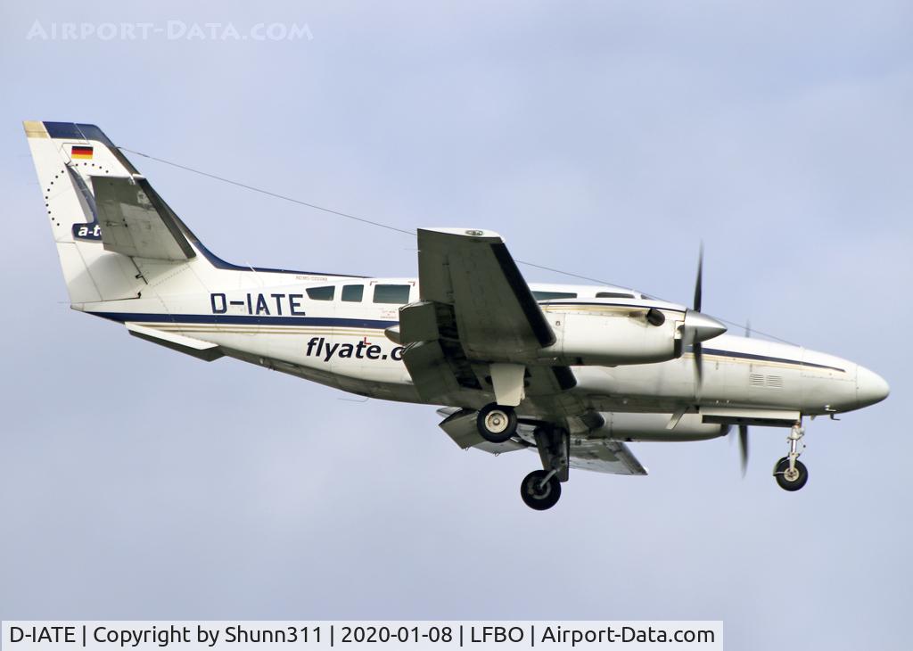 D-IATE, 1987 Reims F406 Caravan II C/N F406-0007, Landing rwy 14R