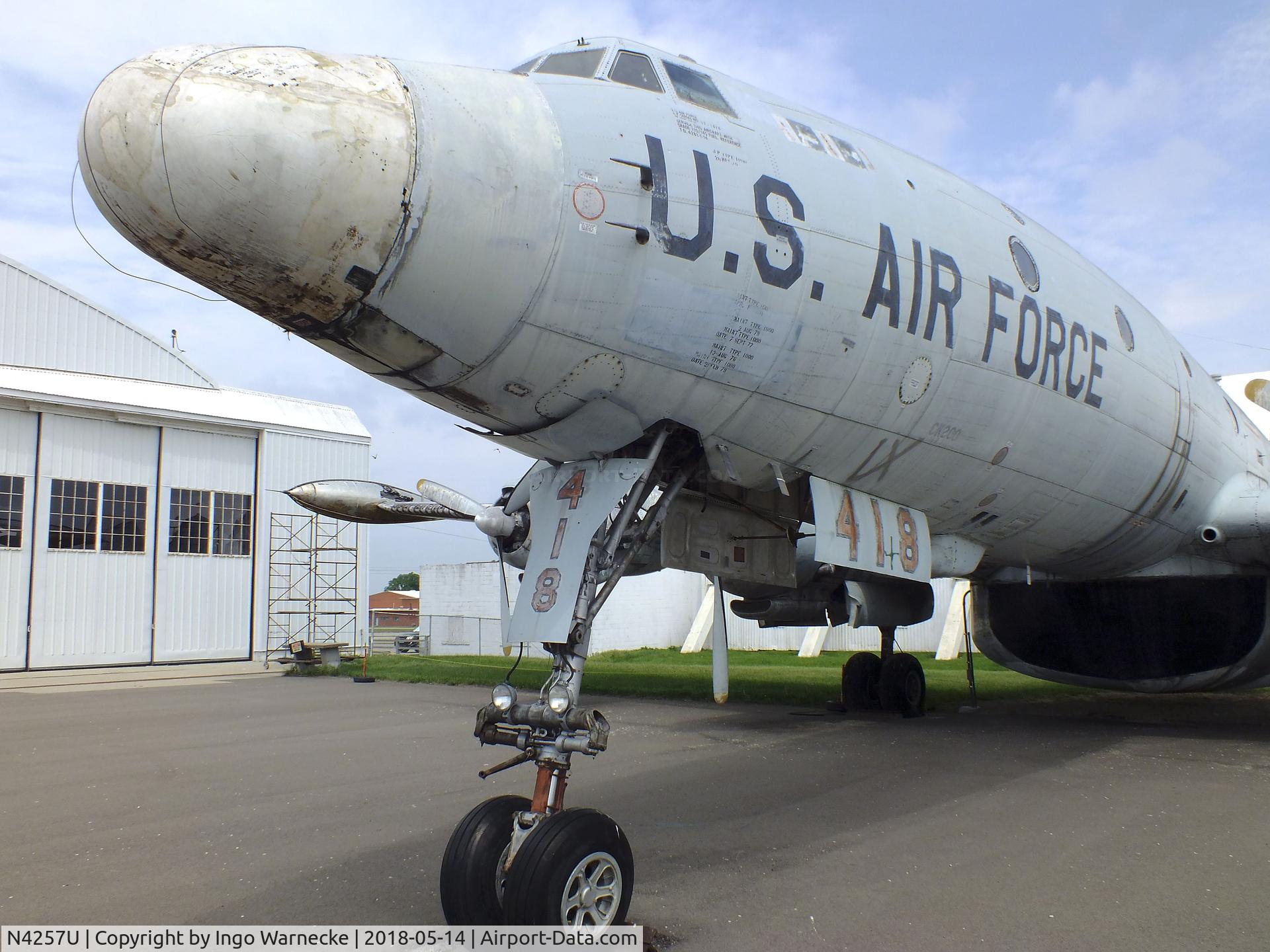 N4257U, 1952 Lockheed EC-121T Warning Star C/N 1049A-4337, Lockheed EC-121T Warning Star at the Combat Air Museum, Topeka KS