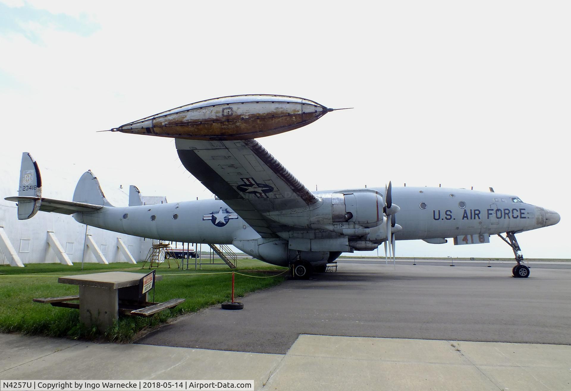N4257U, 1952 Lockheed EC-121T Warning Star C/N 1049A-4337, Lockheed EC-121T Warning Star at the Combat Air Museum, Topeka KS