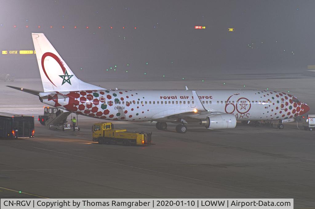 CN-RGV, 2007 Boeing 737-85P C/N 33982, Royal Air Maroc Boeing 737-800