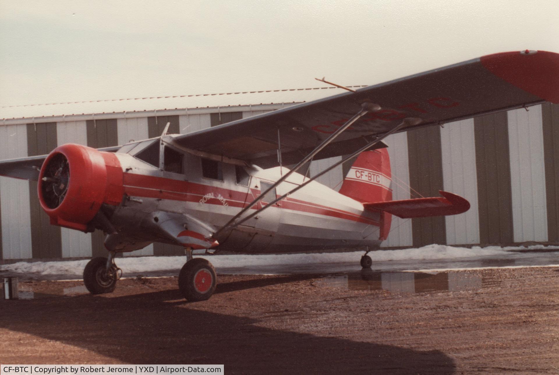 CF-BTC, 1940 Noorduyn Norseman IV C/N 29, Picture taken in Edmonton late 70s