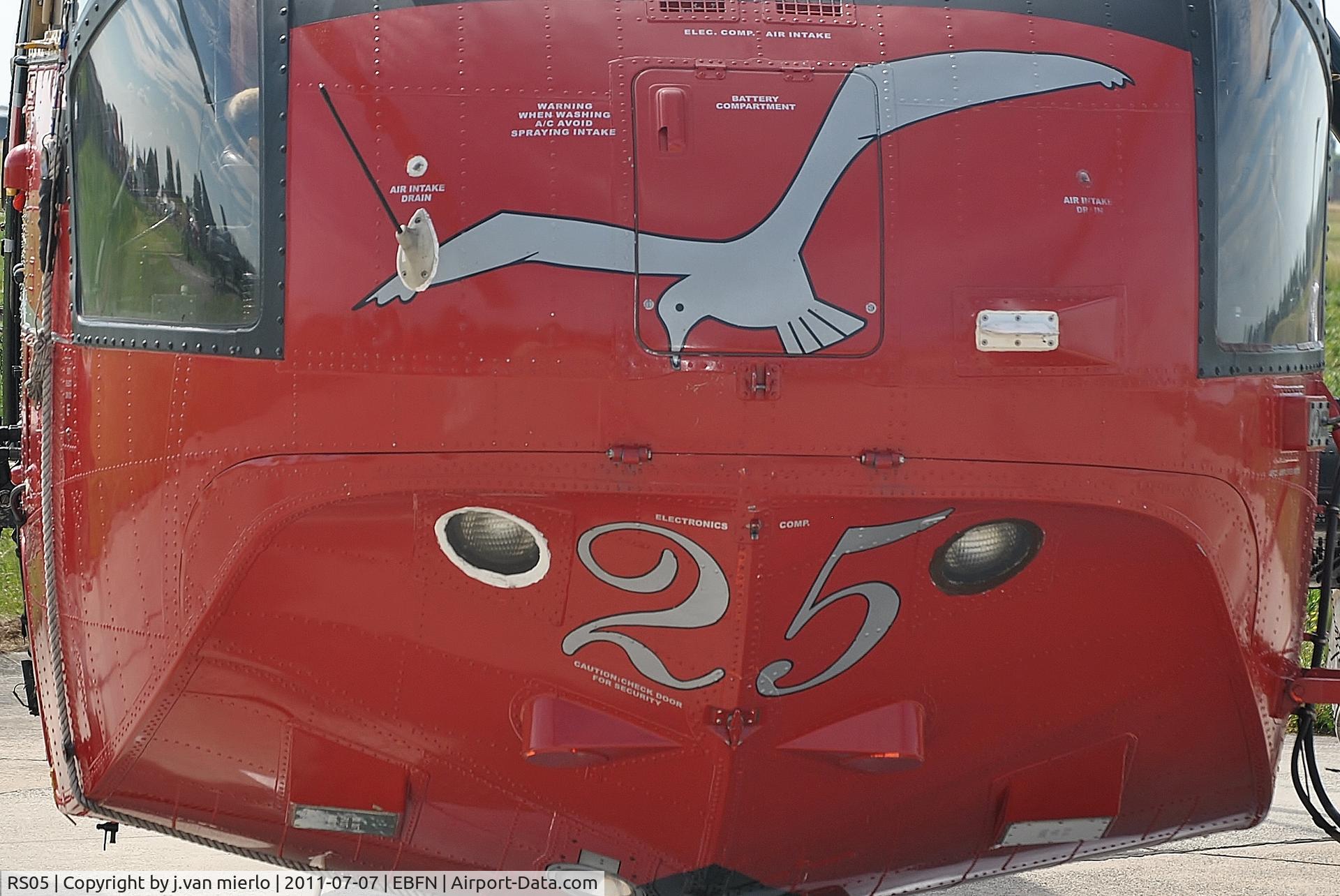 RS05, 1976 Westland Sea King Mk.48 C/N WA835, belgium