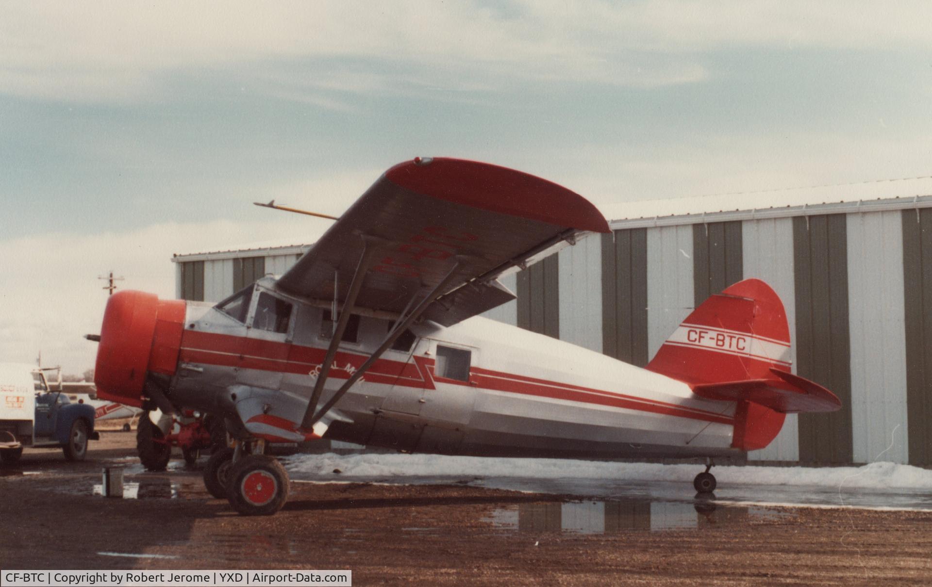CF-BTC, 1940 Noorduyn Norseman IV C/N 29, Picture taken at the Old Edmonton Center Airport