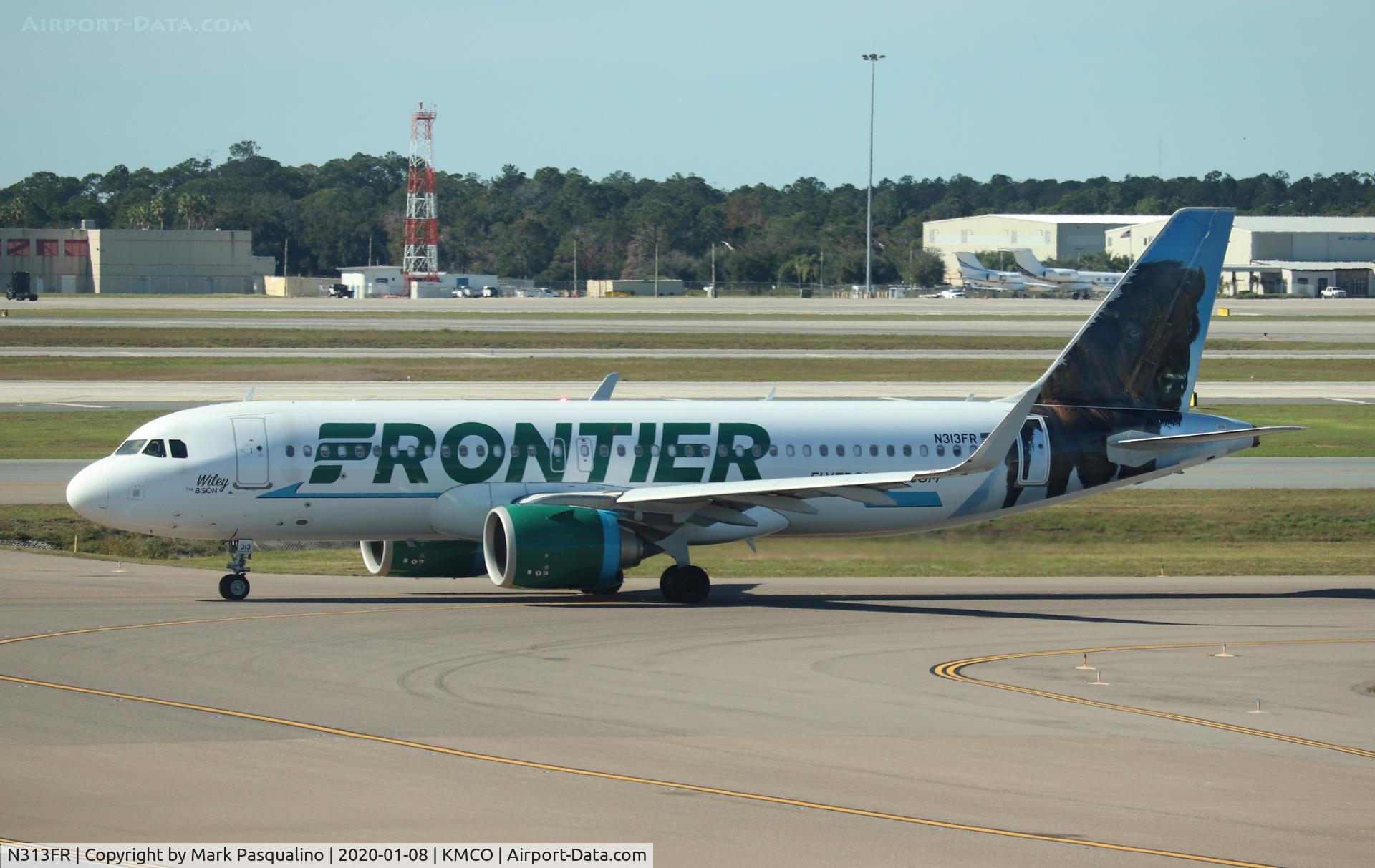 N313FR, 2017 Airbus A320-251N C/N 7727, Airbus A320-21N