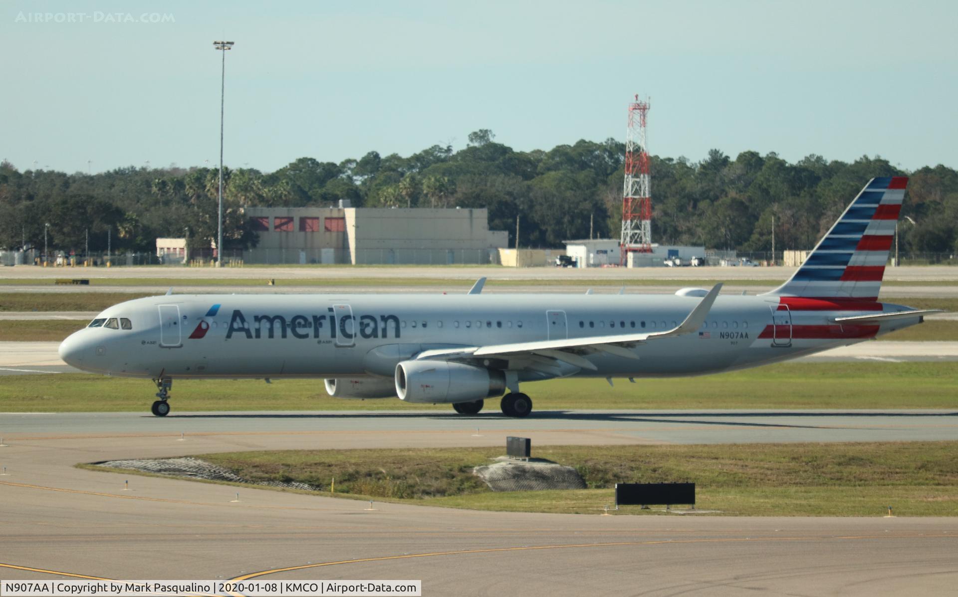 N907AA, 2017 Airbus A321-231 C/N 7732, Airbus A321-231