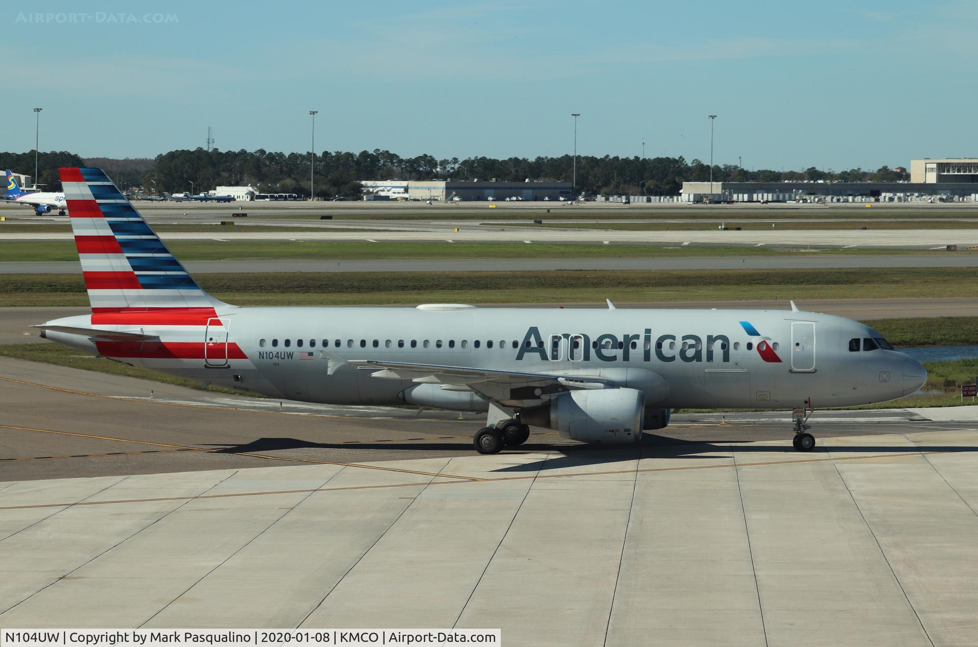 N104UW, 1999 Airbus A320-214 C/N 0863, Airbus A320-214