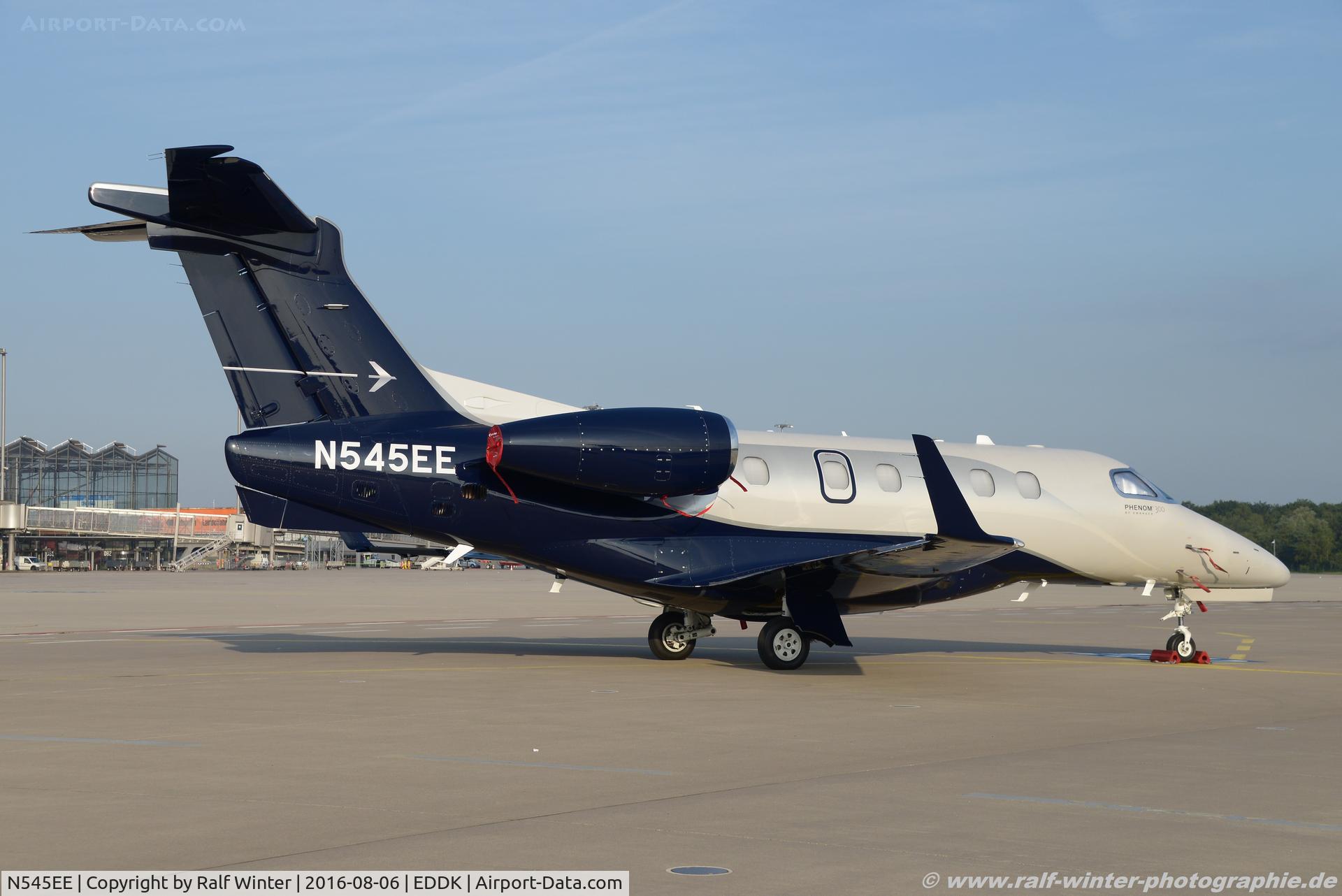 N545EE, 2016 Embraer EMB-505 Phenom 300 C/N 50500345, Embraer Phenom 300 EMB-505 - Embraer Executive Aircraft - 50500345 - N545EE - 06.08.2016 - CGN