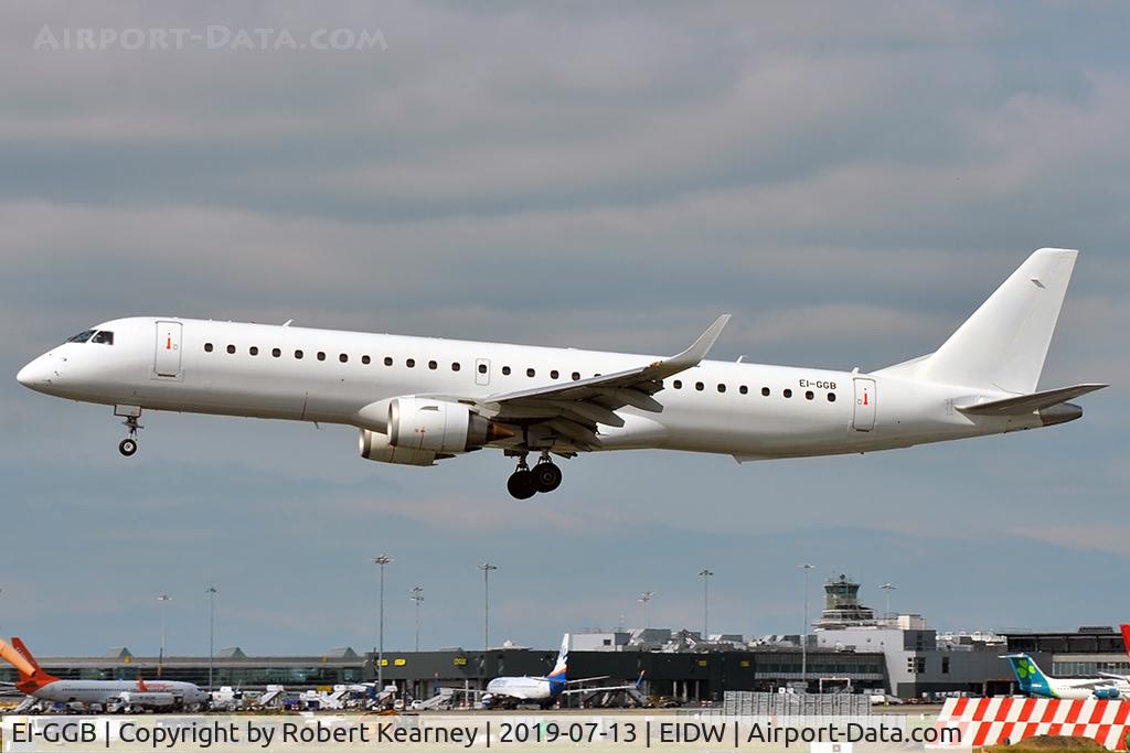 EI-GGB, 2008 Embraer 195LR (ERJ-190-200LR) C/N 19000204, On short finals r/w 28
