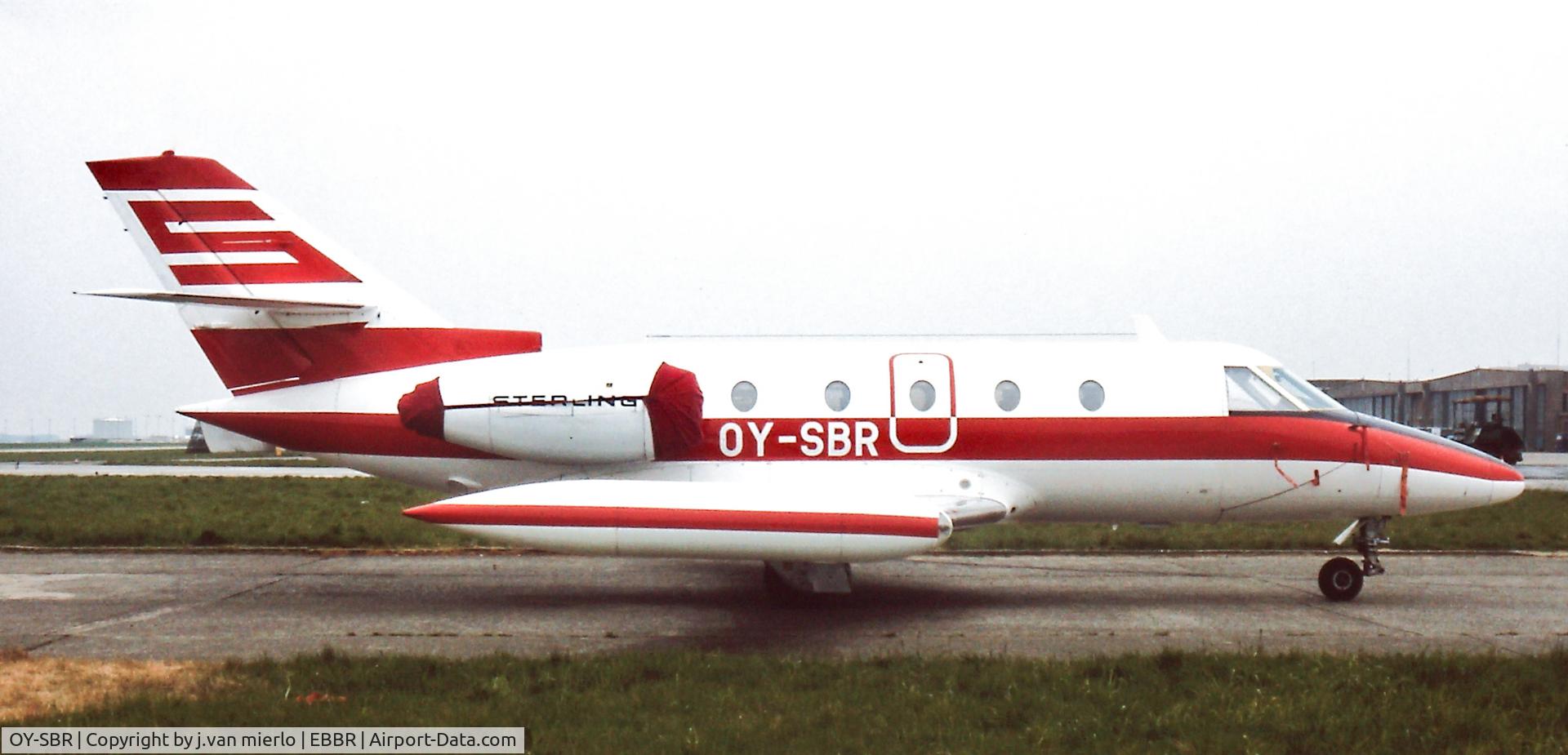 OY-SBR, 1975 Aerospatiale SN-601 Corvette C/N 23, Belgium