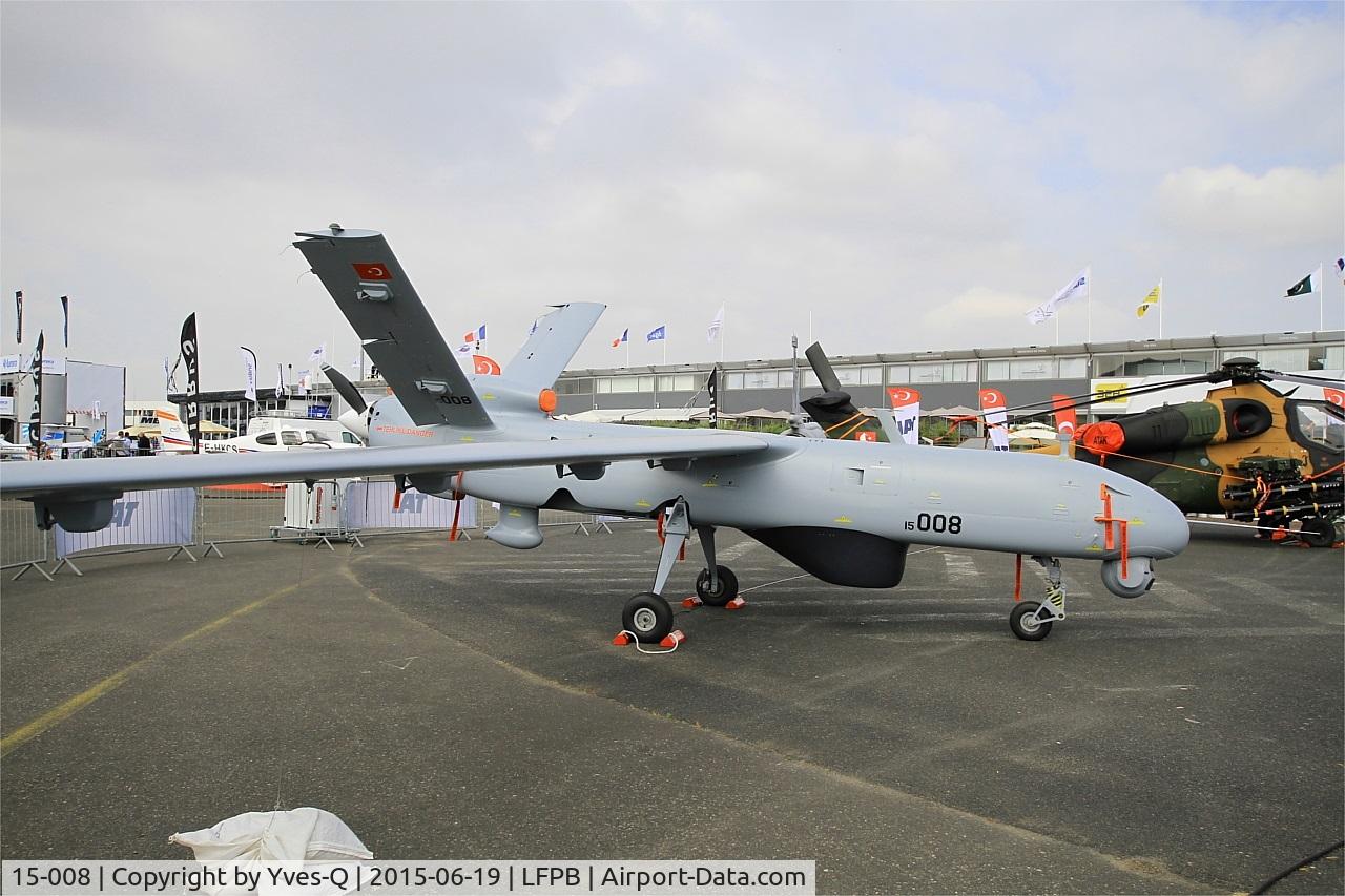 15-008, TAI Anka UAV C/N N/A, TAI Anka UAV, Static display, Paris-Le Bourget (LFPB-LBG) Air show 2015