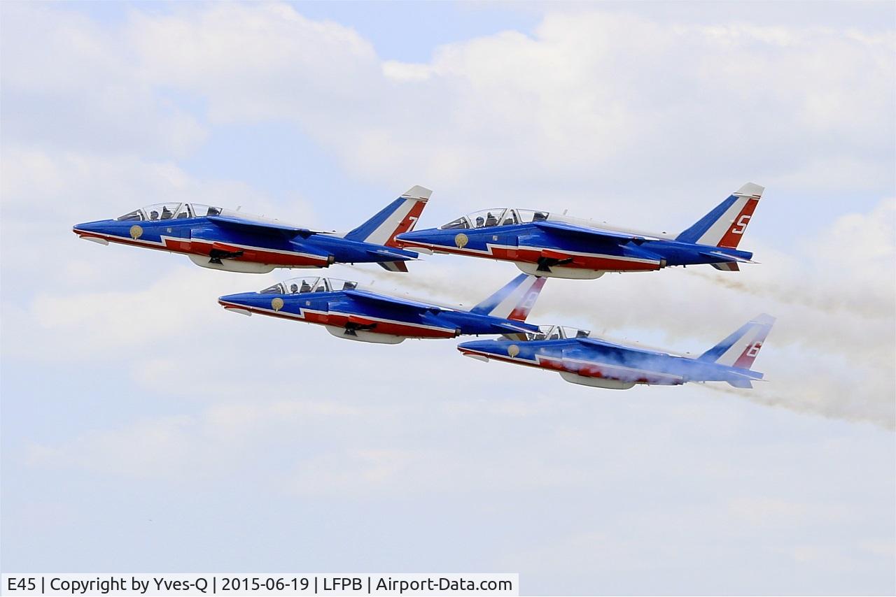 E45, Dassault-Dornier Alpha Jet E C/N E45, Dassault-Dornier Alpha Jet E, Take off, Paris-Le Bourget (LFPB-LBG) Air show 2015