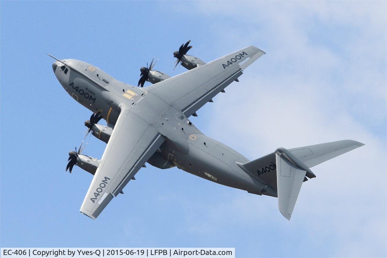 EC-406, 2011 Airbus A400M-180 Atlas C/N 006, Airbus A-400M Atlas, On display, Paris-Le Bourget (LFPB-LBG) Air show 2015
