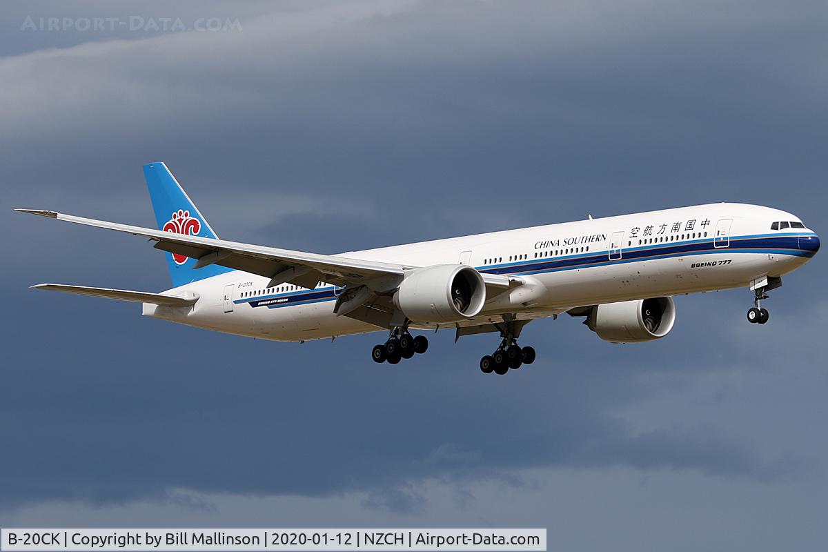B-20CK, 2019 Boeing 777-31B/ER C/N 65418, still shiny