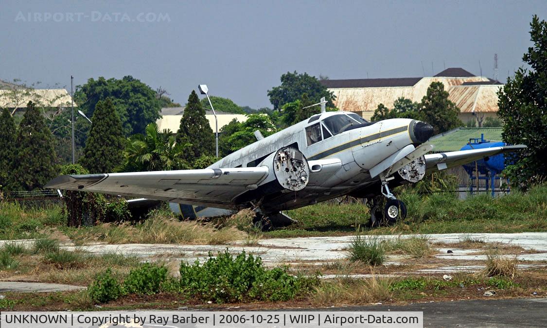 UNKNOWN, Unknown Unknown C/N Unknown, Un-identified aircraft Pondok Cabe~PK 25/10/2006 (WIIP)