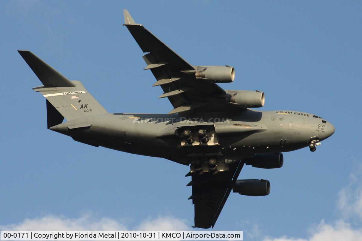 00-0171, 2000 Boeing C-17A Globemaster III C/N P-71, Airlift Tanker 2010
