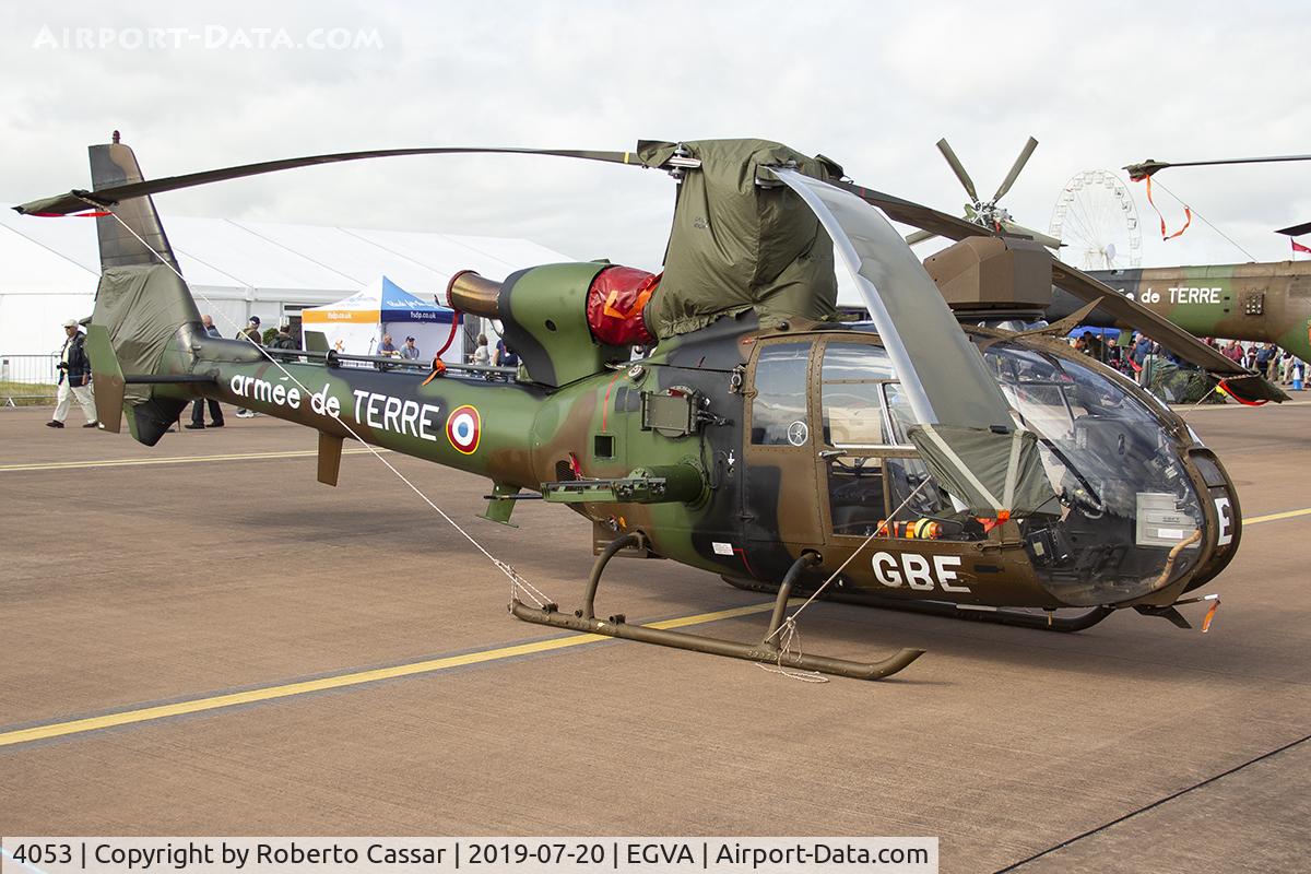 4053, Aerospatiale SA-342M Gazelle C/N 2053, RIAT19