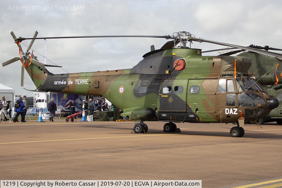 1219, Aérospatiale SA-330B Puma C/N 1219, RIAT19