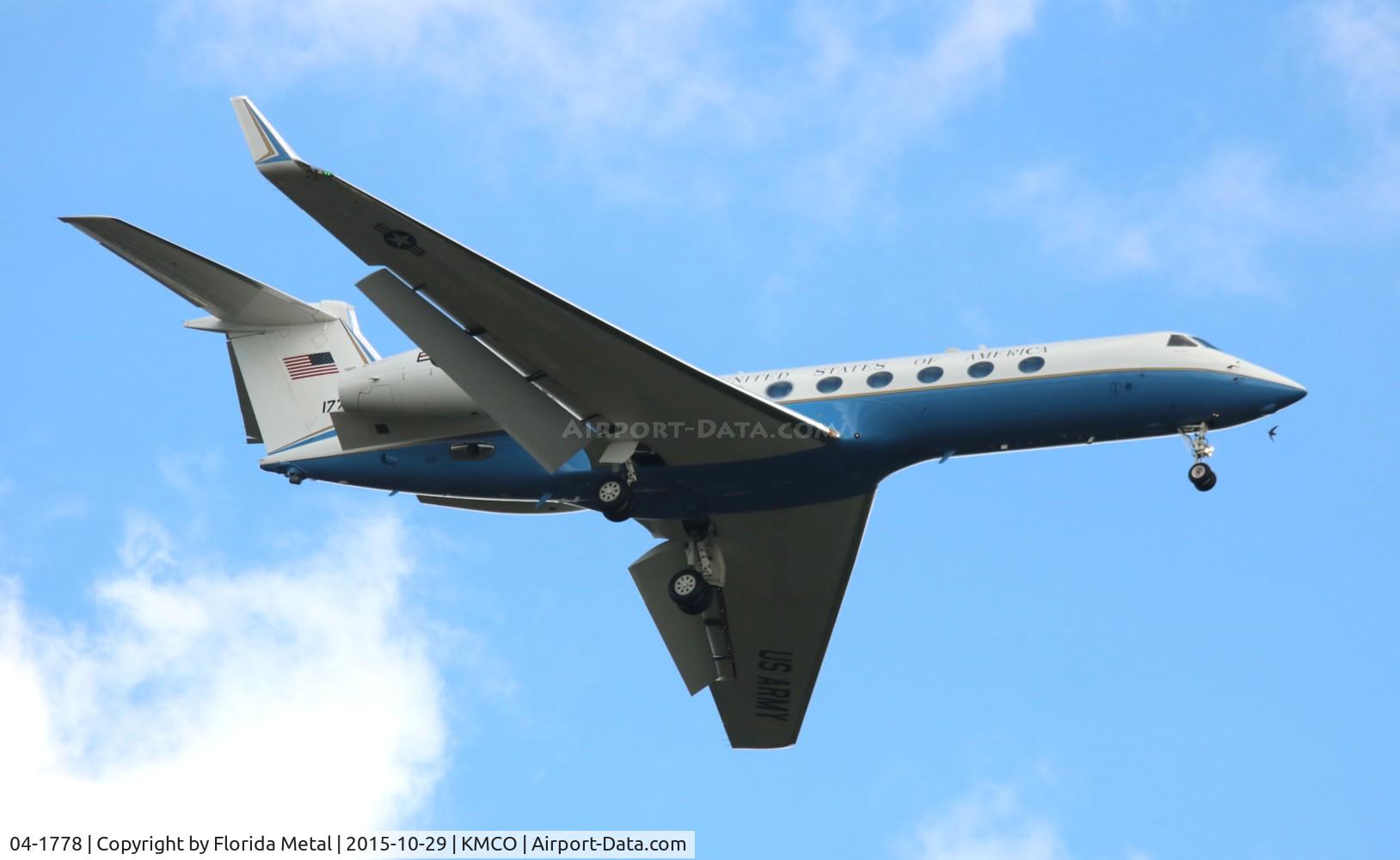 04-1778, 2004 Gulfstream G-V (C-37B) C/N 5034, Airlift and Tanker 2015