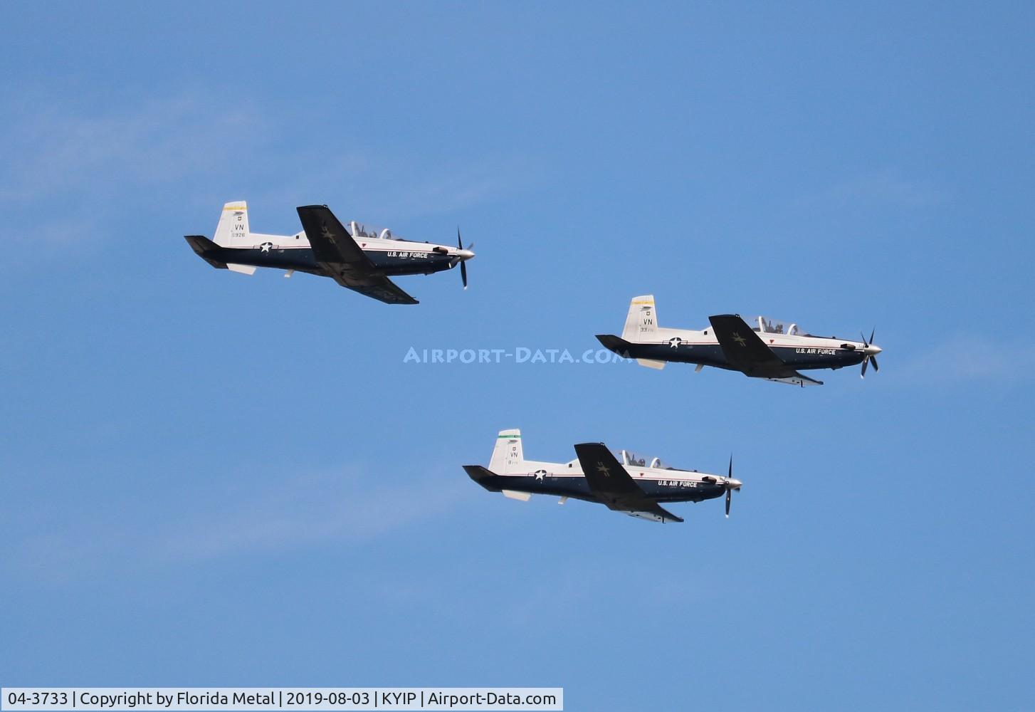 04-3733, 2004 Raytheon T-6A Texan II C/N PT-285, TOM 2019